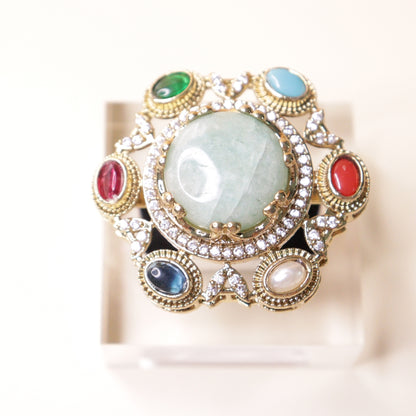 Aurora Crown Gem Ring