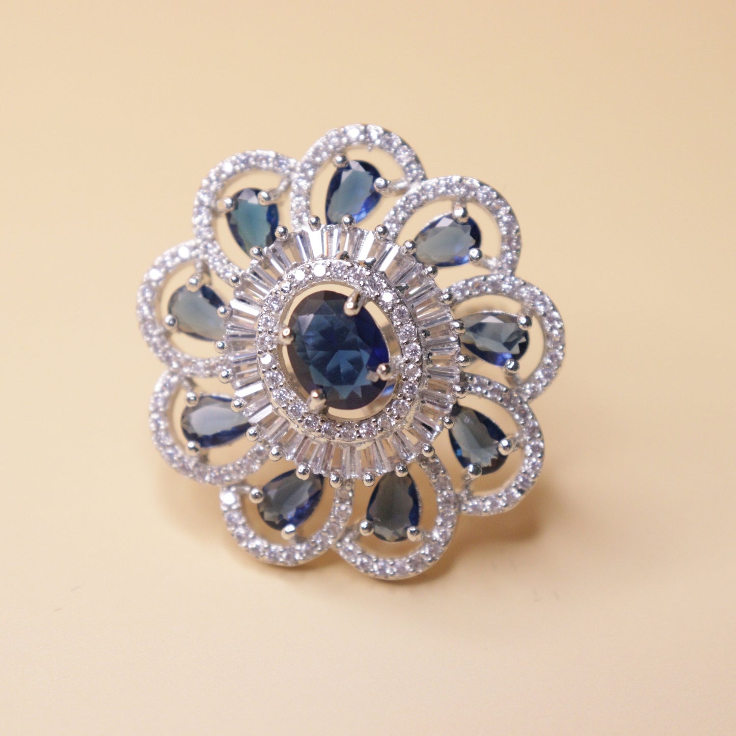 Floravelle Crystal Ring