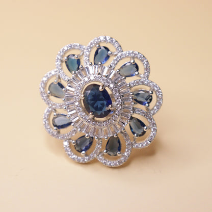 Floravelle Crystal Ring