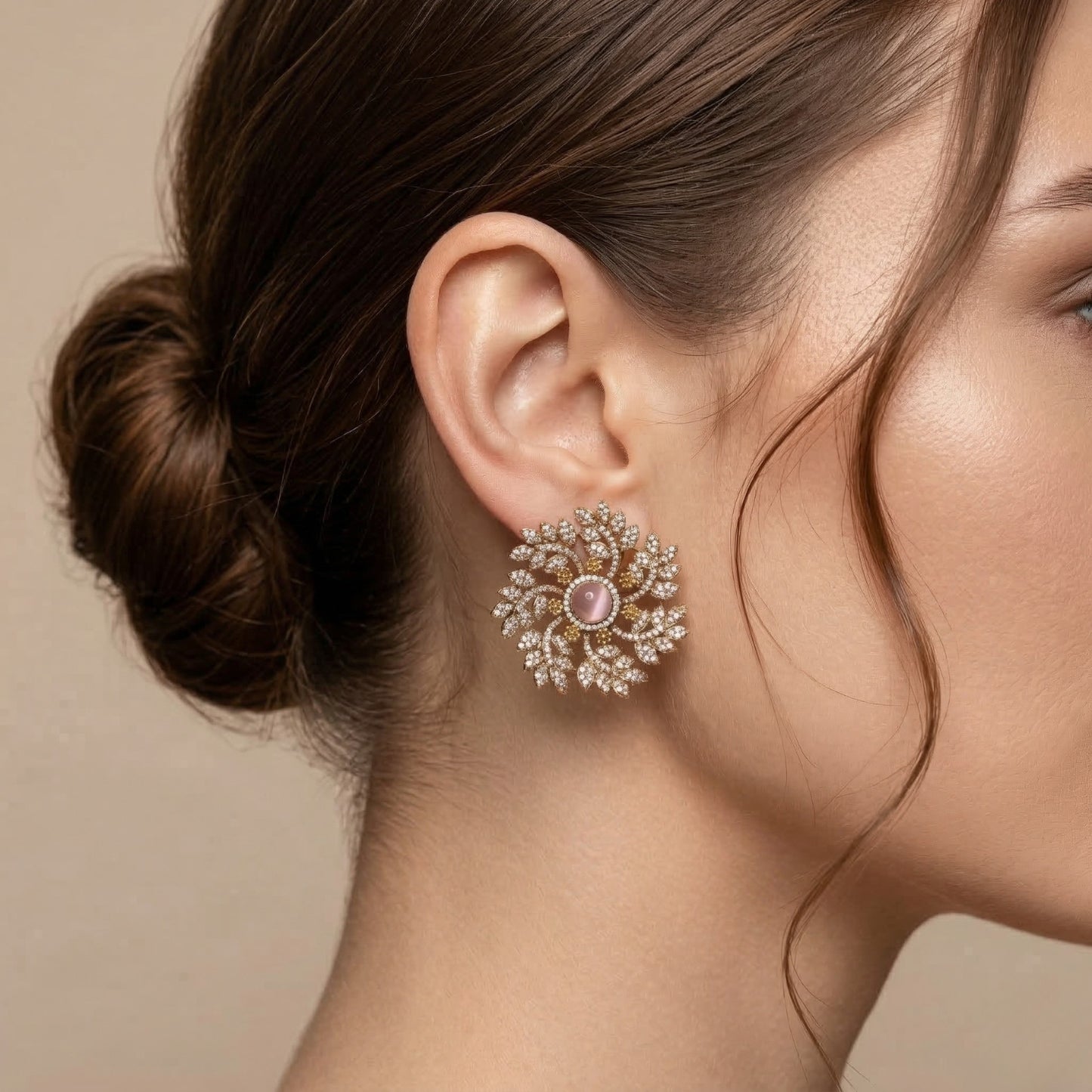 Dazzling Petal Earrings