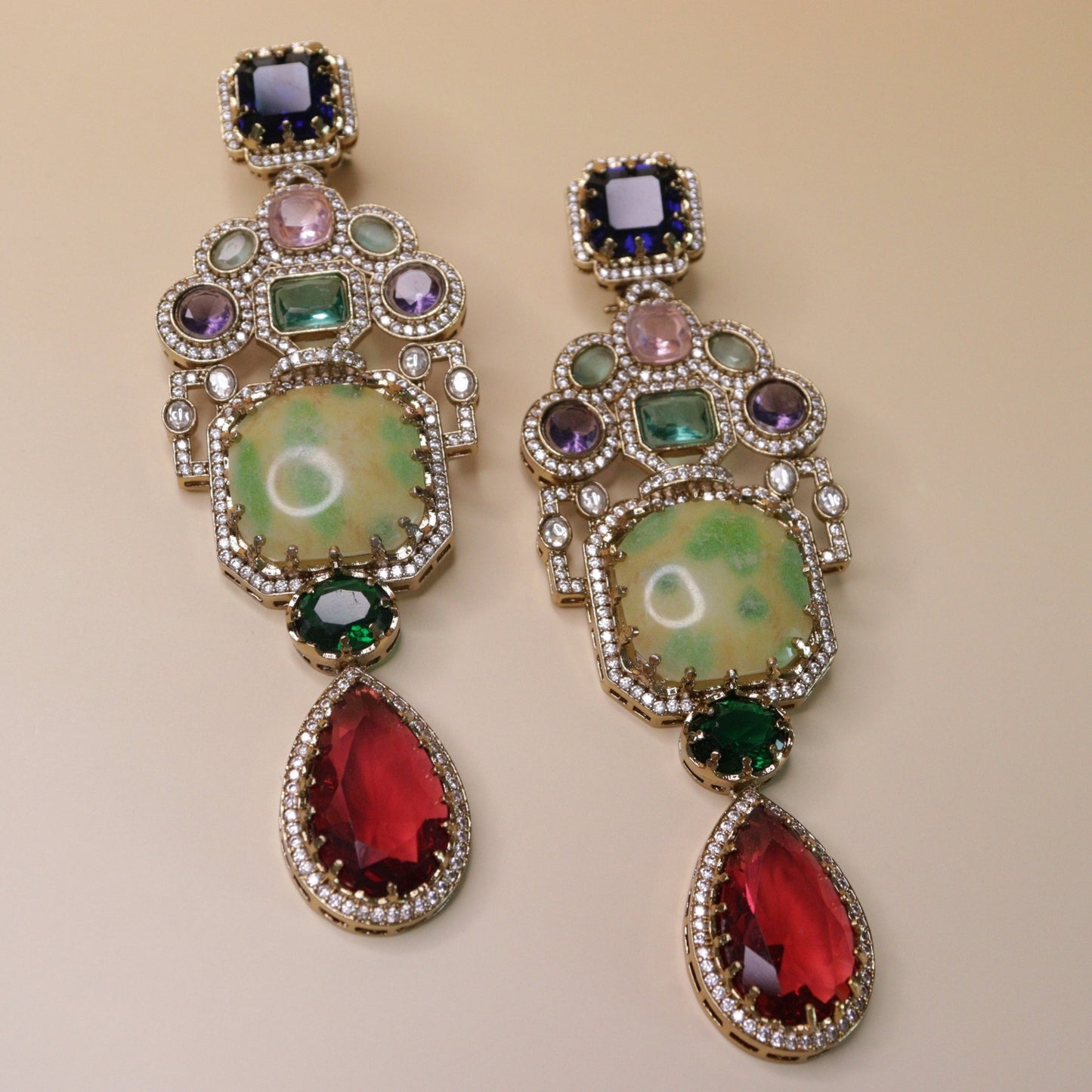 Jewel Cascade Earrings