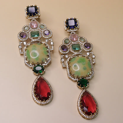 Jewel Cascade Earrings