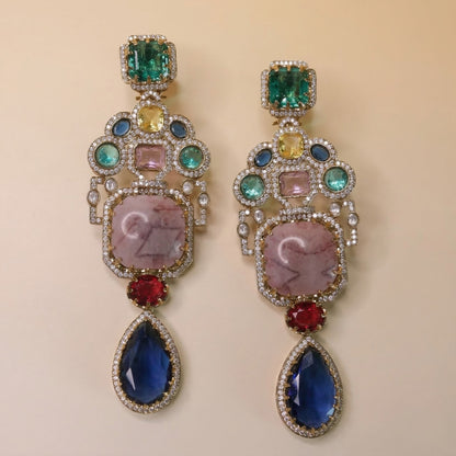 Jewel Cascade Earrings