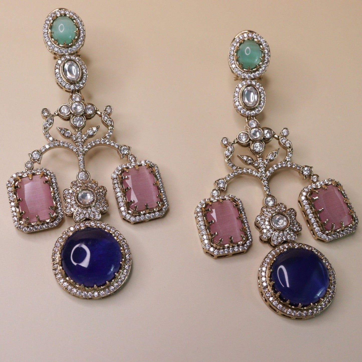 Multi-Gemstone Chandeliers