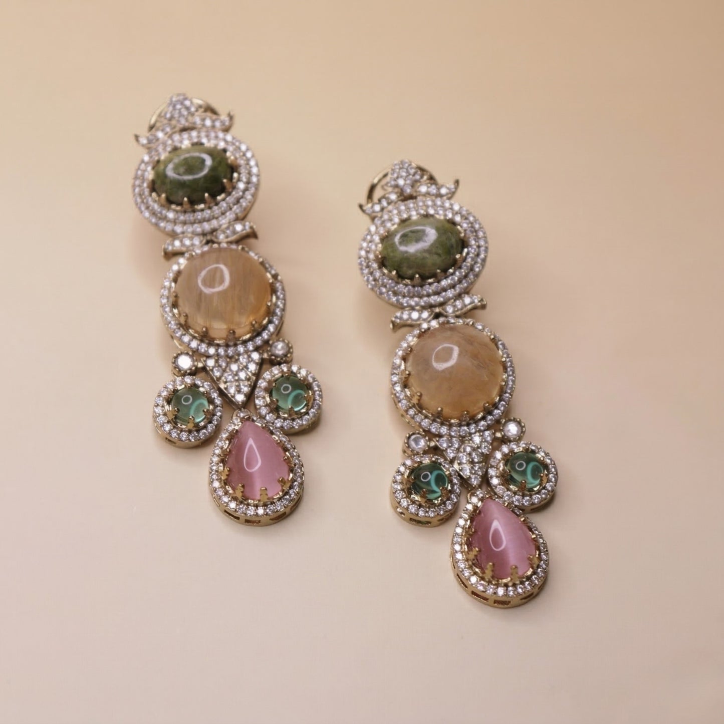 Multi-Tiered Earrings