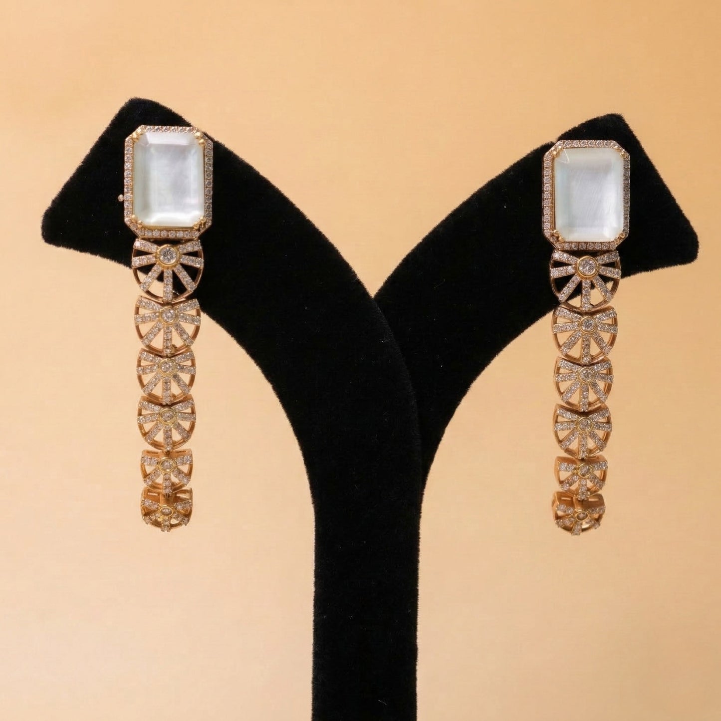 Majestic Filigree Falls Earrings