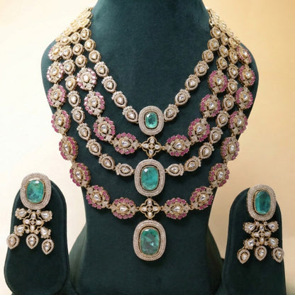 Emerald Rosette Royale Set