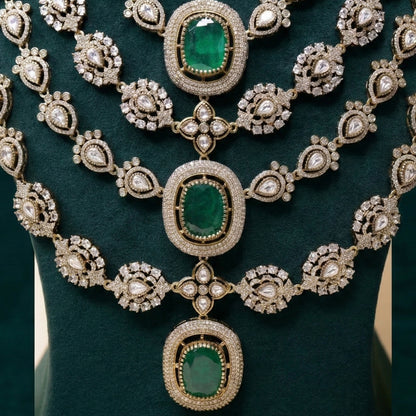 Emerald Rosette Royale Set