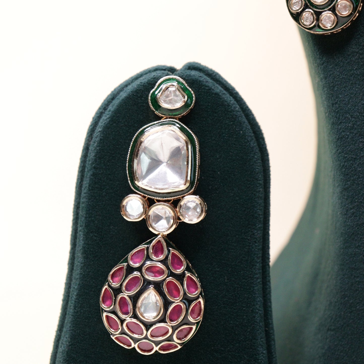 Meher-e-Ruby Cascade Set