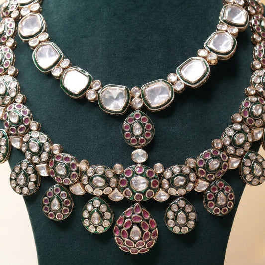 Meher-e-Ruby Cascade Set