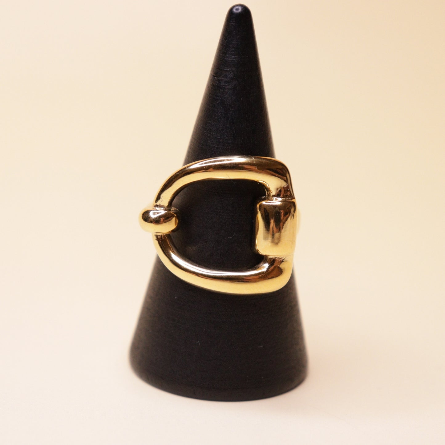 Equestrian D-Ring Clasp Ring