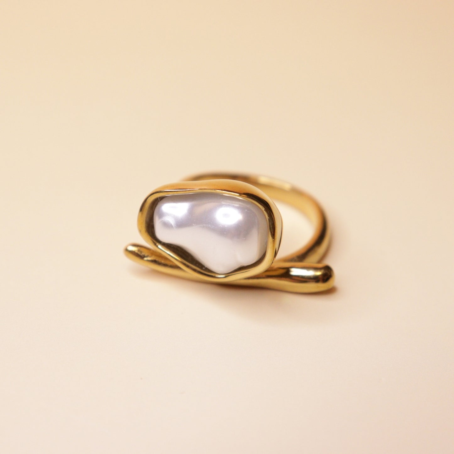 Gold Sea Mist Ring