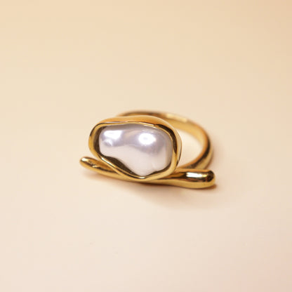 Gold Sea Mist Ring