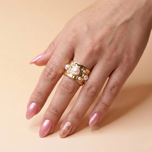 Pearl Dome Ring