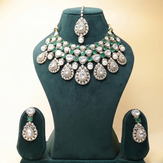 Nawabi Polki Set