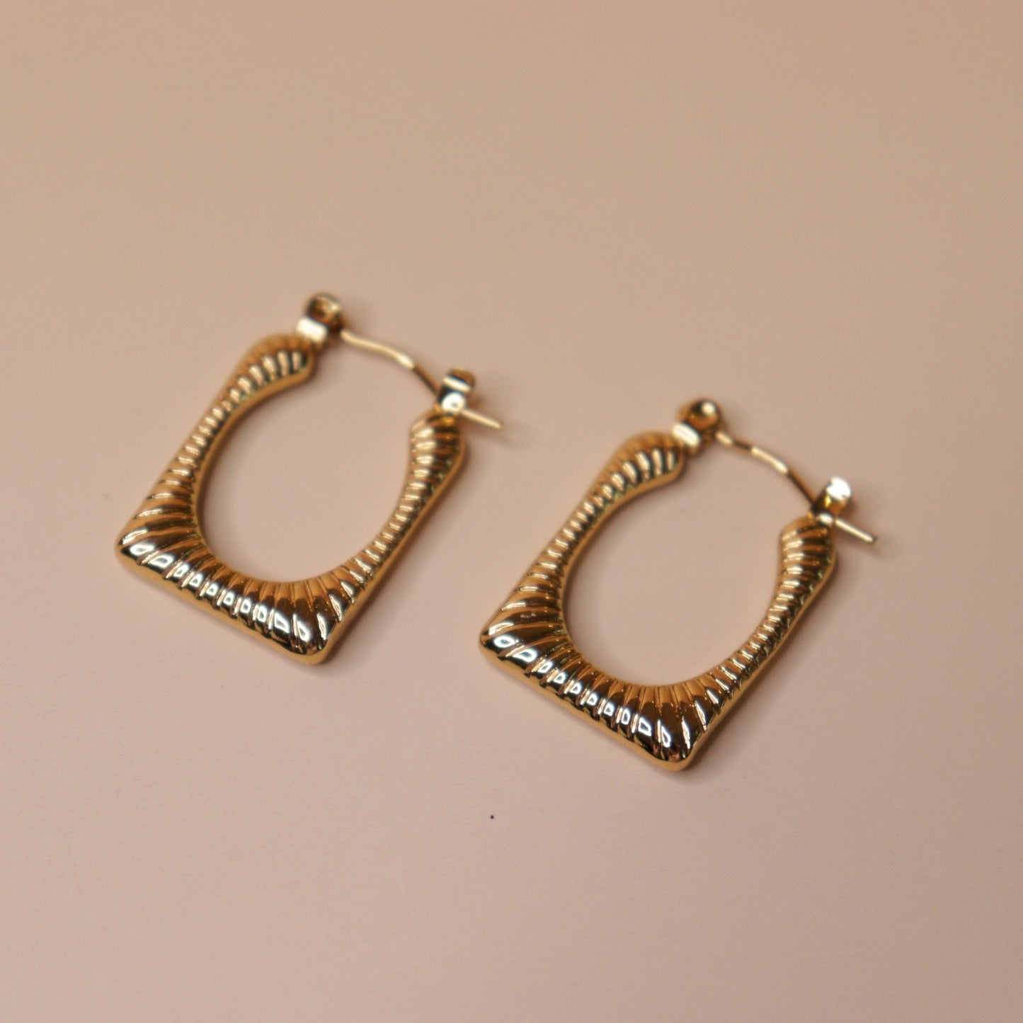 Golden Flux Earrings
