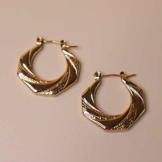 Spiral Luxe Earrings