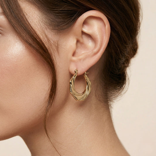 Spiral Luxe Earrings