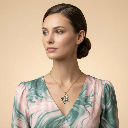 Butterfly Charm Neck Chain