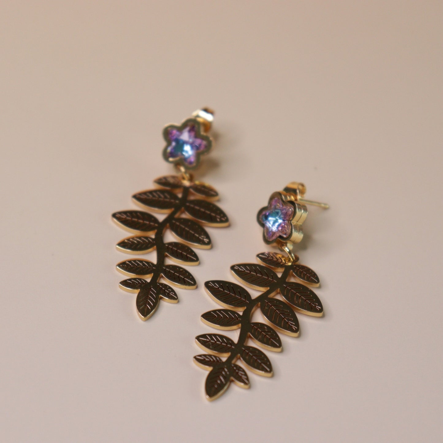 Fantasy Leaf Earrings