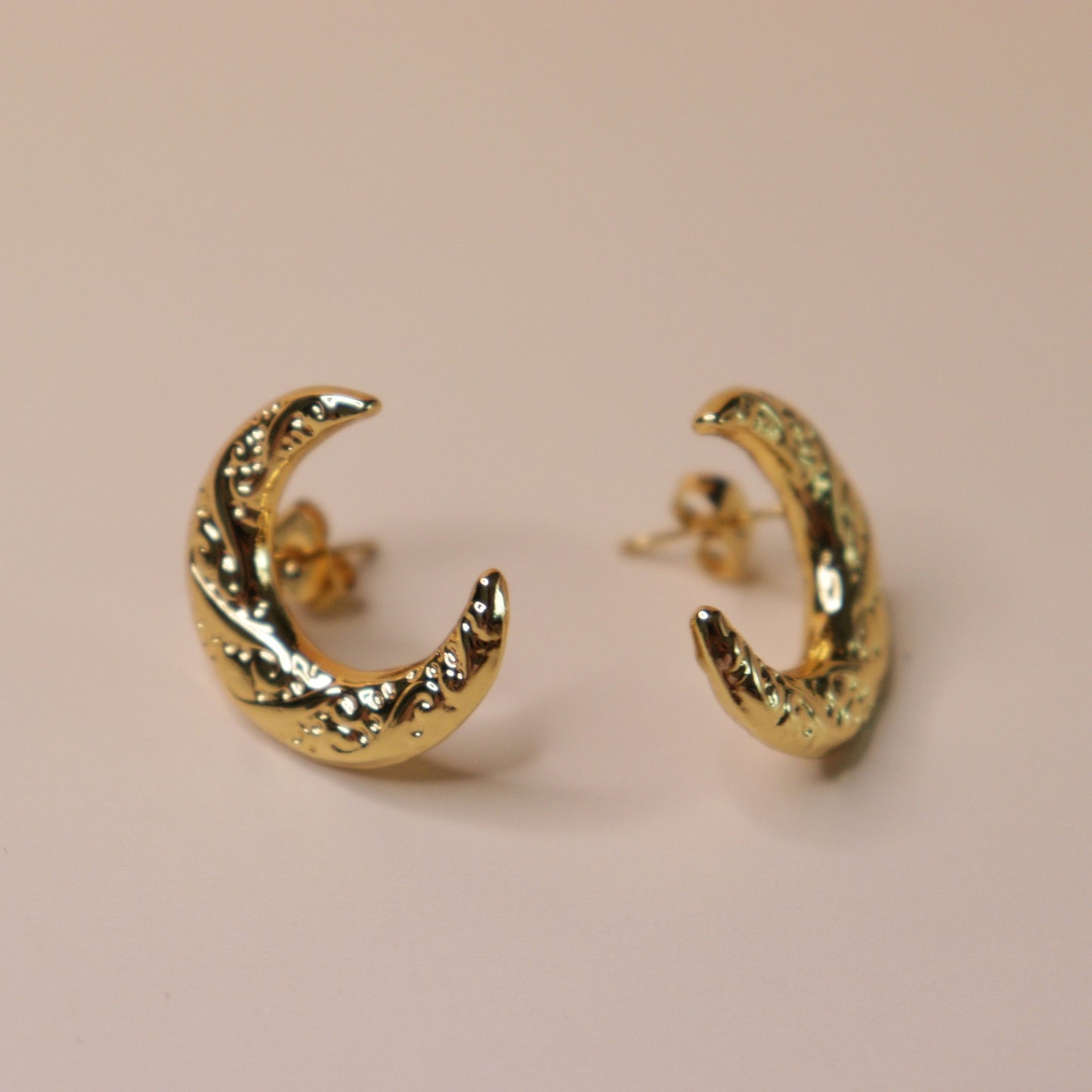 Citrus Half Moon Earrings