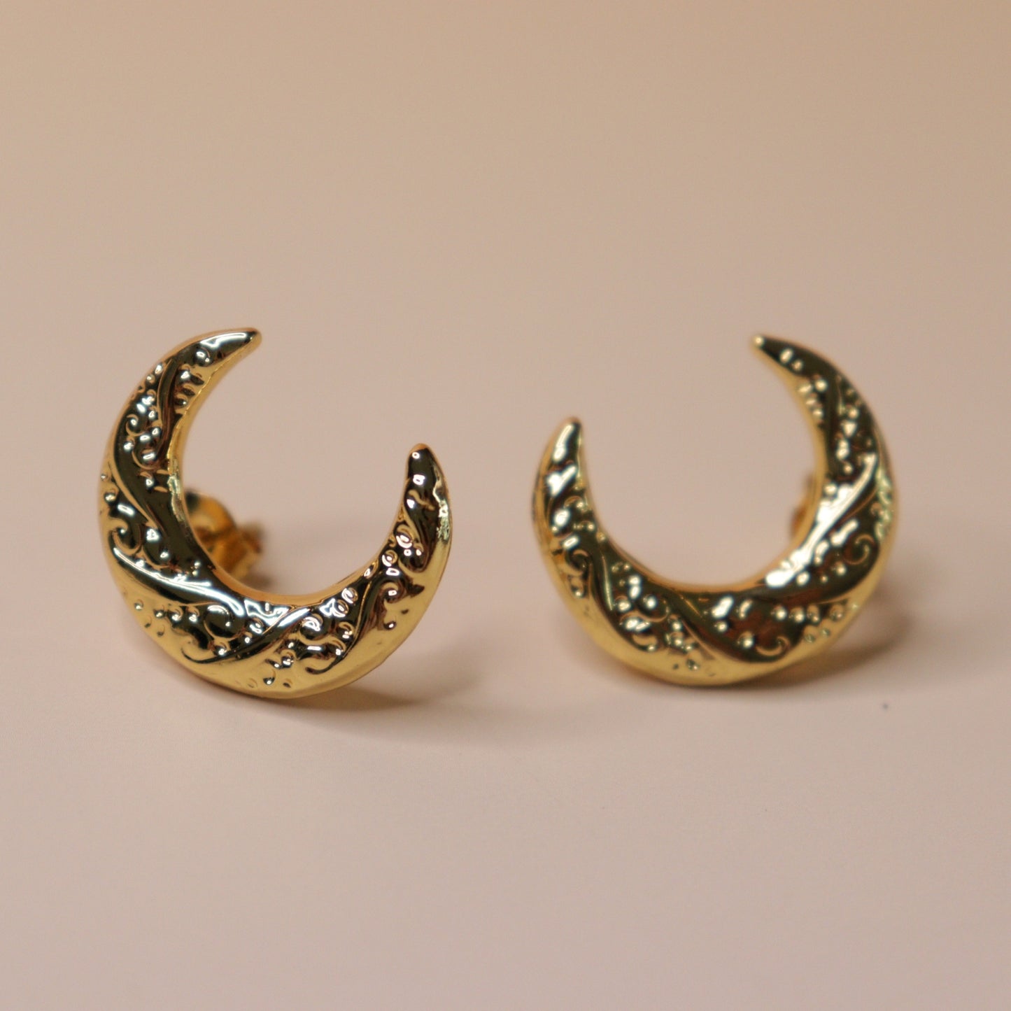 Citrus Half Moon Earrings