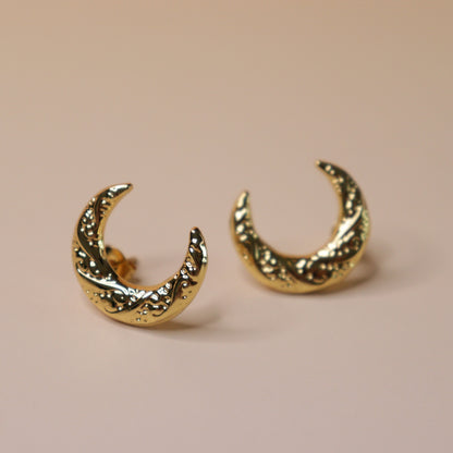 Citrus Half Moon Earrings