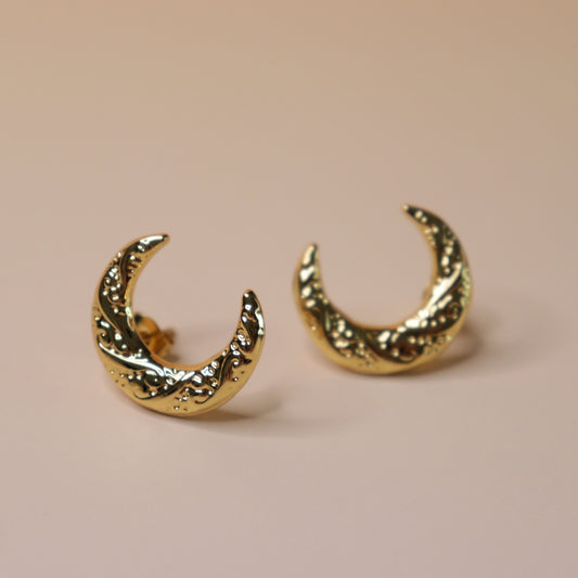 Citrus Half Moon Earrings