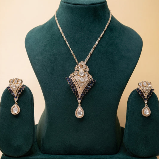Royal Shield Polki Set