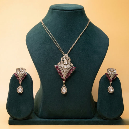Royal Shield Polki Set