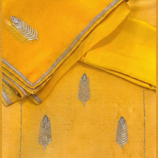 Sunlit Zari Leaf Suit