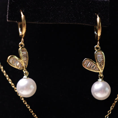 Divine Heart Pearl Set