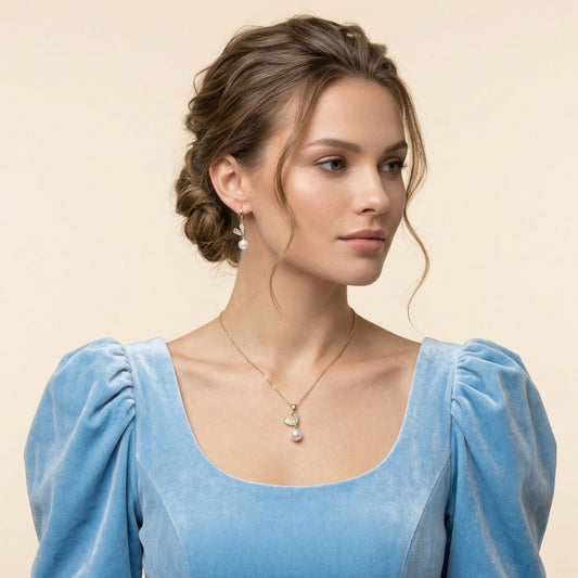 Divine Heart Pearl Set