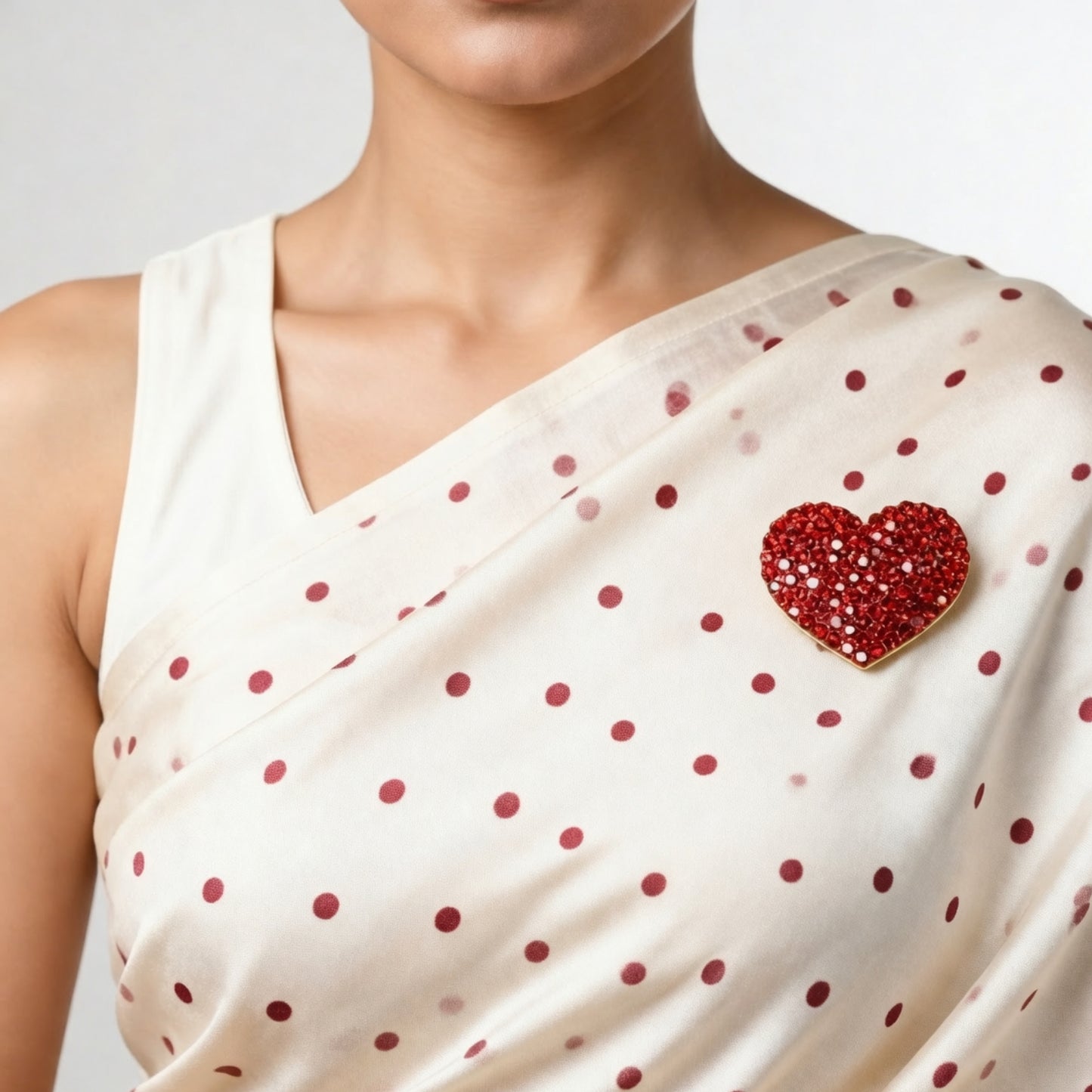 Radiance Heart Brooch