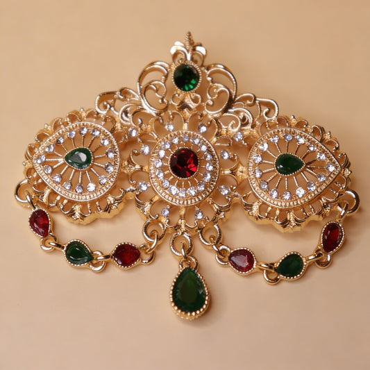 Emerald Sultanate Brooch