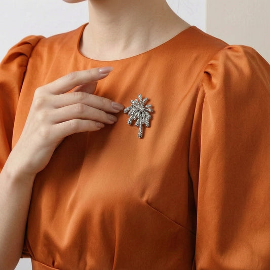 Starlume Burst Brooch