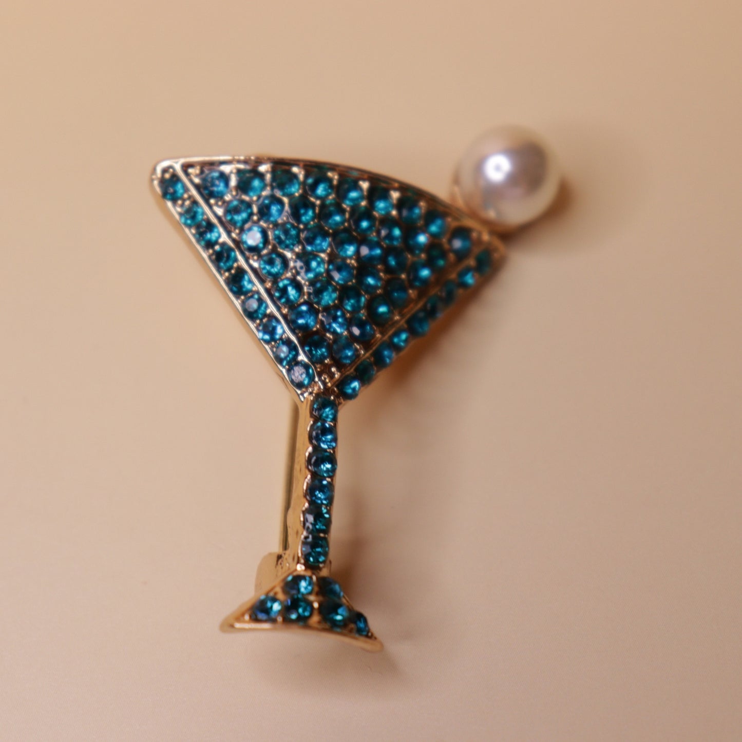 Martini Royale Brooch