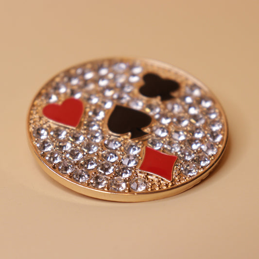 Carlo Pavé Brooch