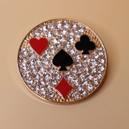 Carlo Pavé Brooch