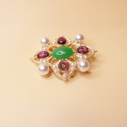 Heritage Gem Royale Brooch