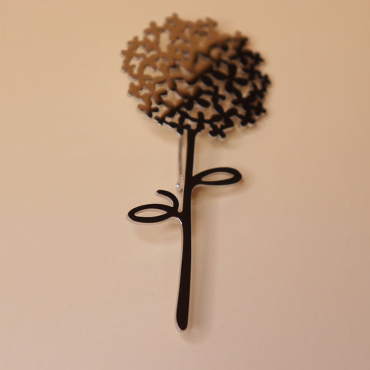 Silver Silhouette Brooch