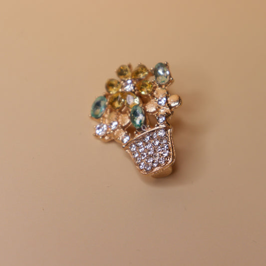Blossom Basket Brooch
