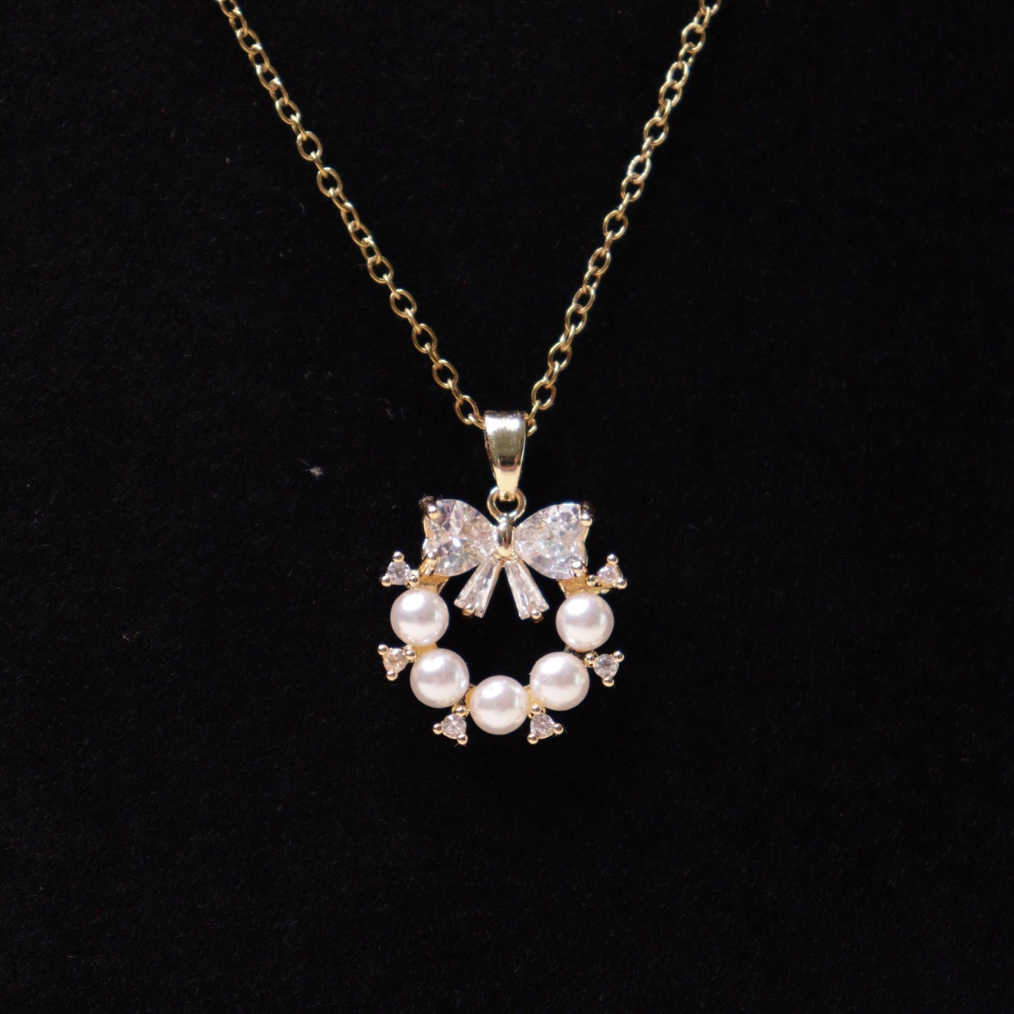 Pearl Bow Elegance Set