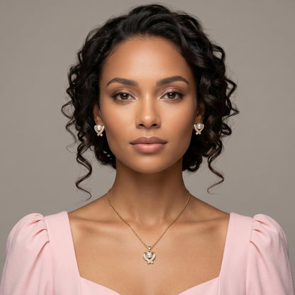 Pearl Devotion Heart Set