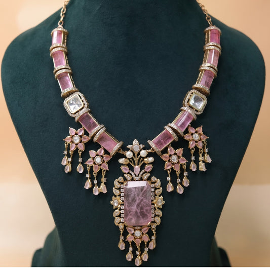 Gem Blossom Polki Set