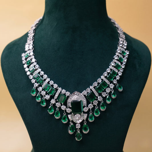Shahi Tejas American Diamond Set