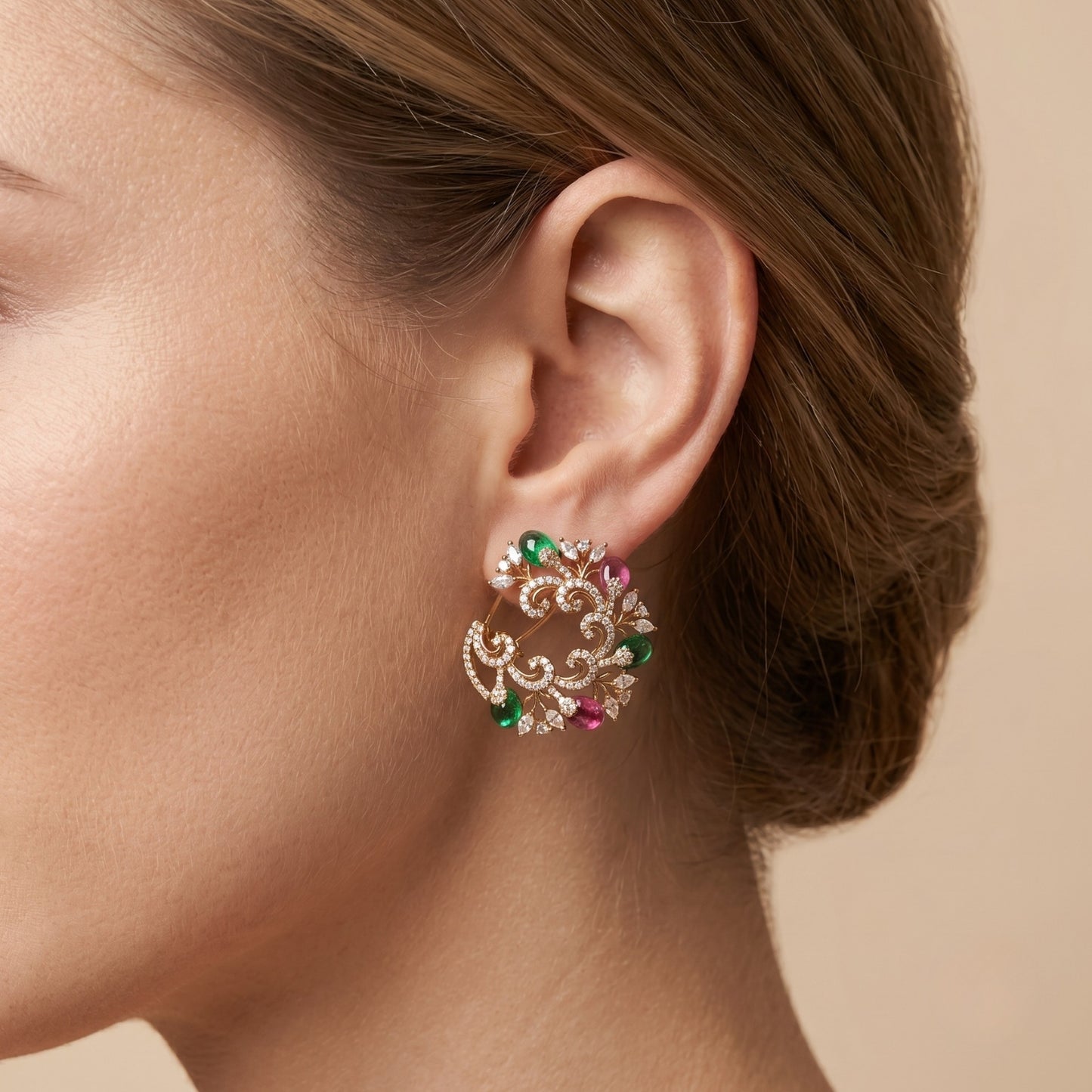 Meher Jadau Earrings