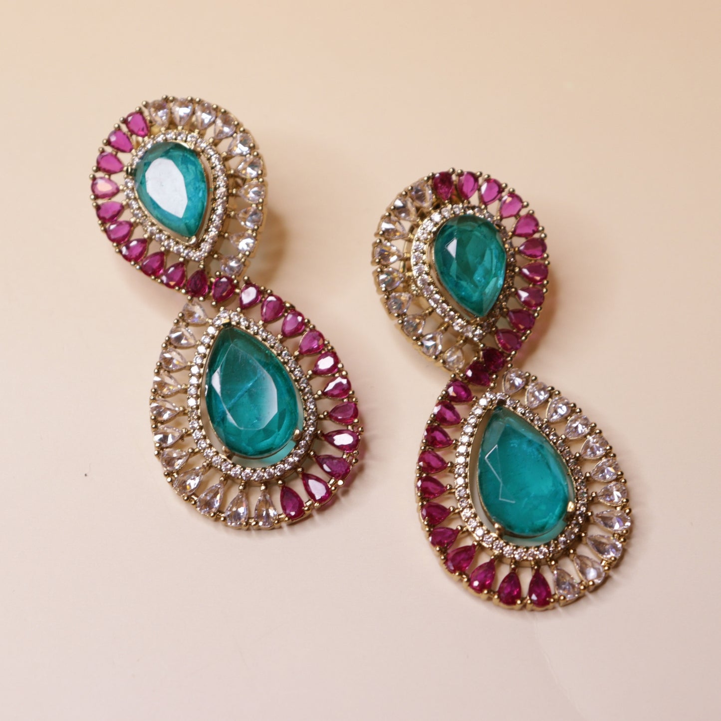 Firoza Royale Drops Earrings