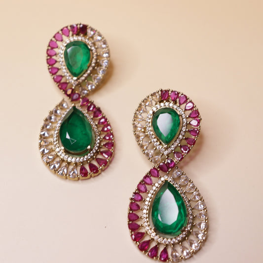 Firoza Royale Drops Earrings