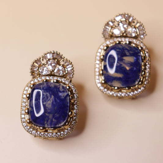 Shiny Crown Earrings